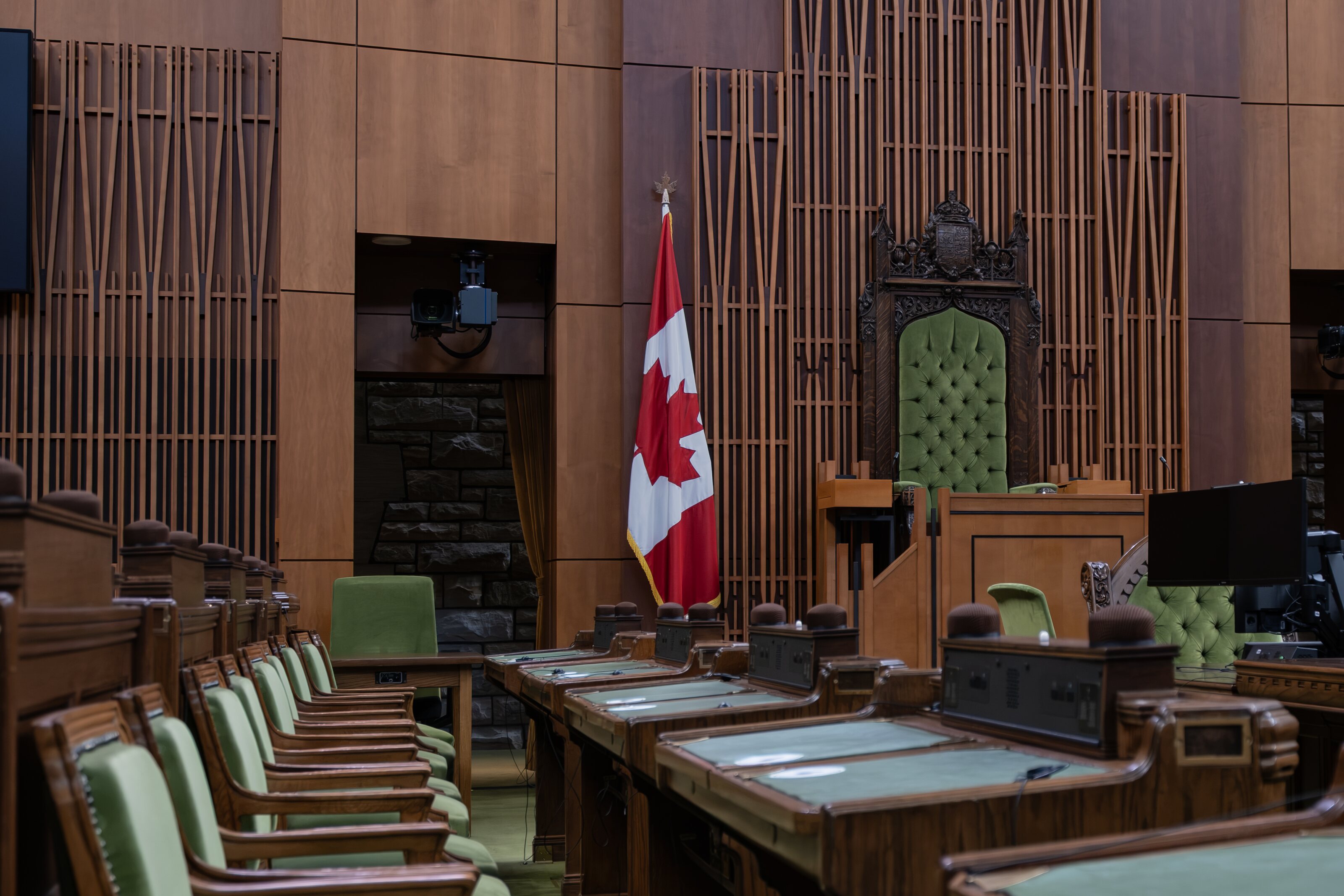 The House of Commons chamber in West Block
